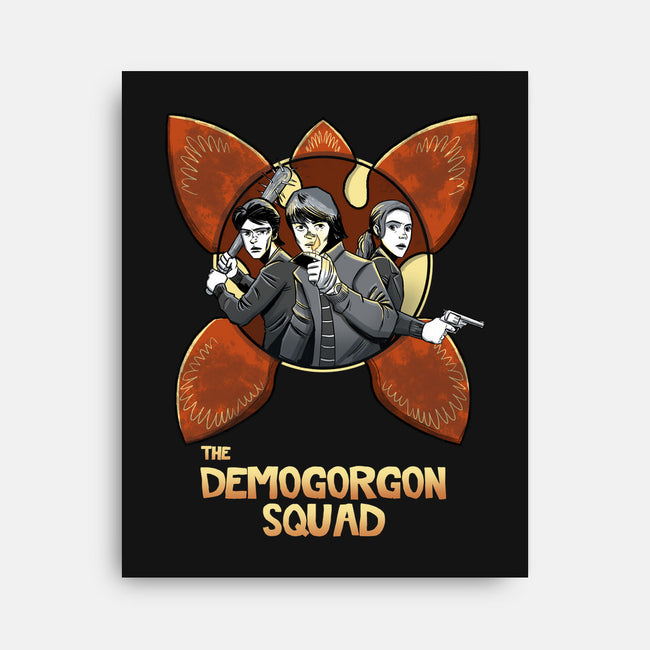 The Demogorgon Squad-none stretched canvas-thirdeyeh