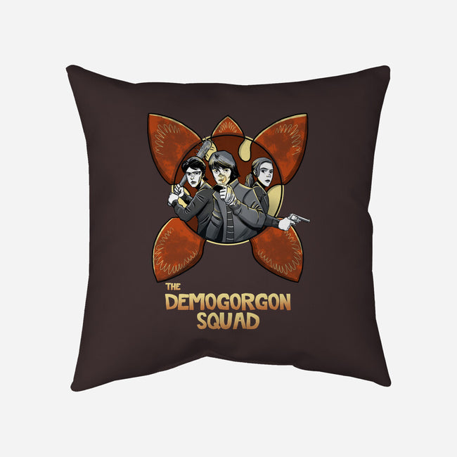 The Demogorgon Squad-none removable cover w insert throw pillow-thirdeyeh