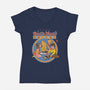The Devil's Music-womens v-neck tee-Steven Rhodes