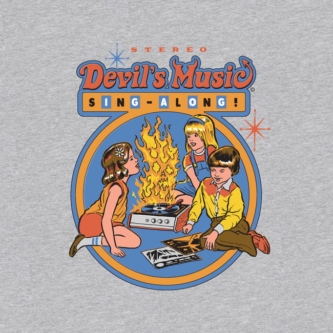 The Devil's Music-womens v-neck tee-Steven Rhodes