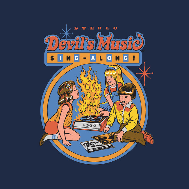 The Devil's Music-none removable cover throw pillow-Steven Rhodes