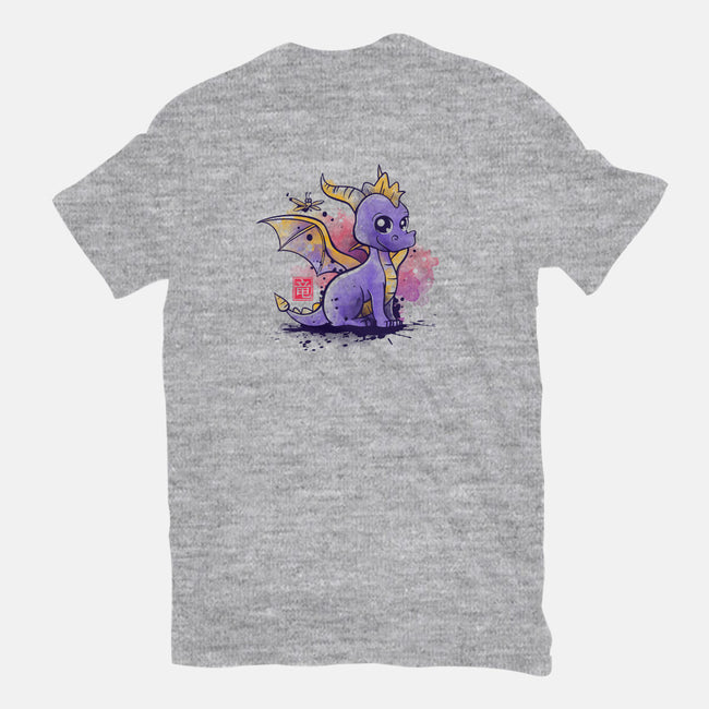 The Dragon and the Dragonfly-youth basic tee-NemiMakeit