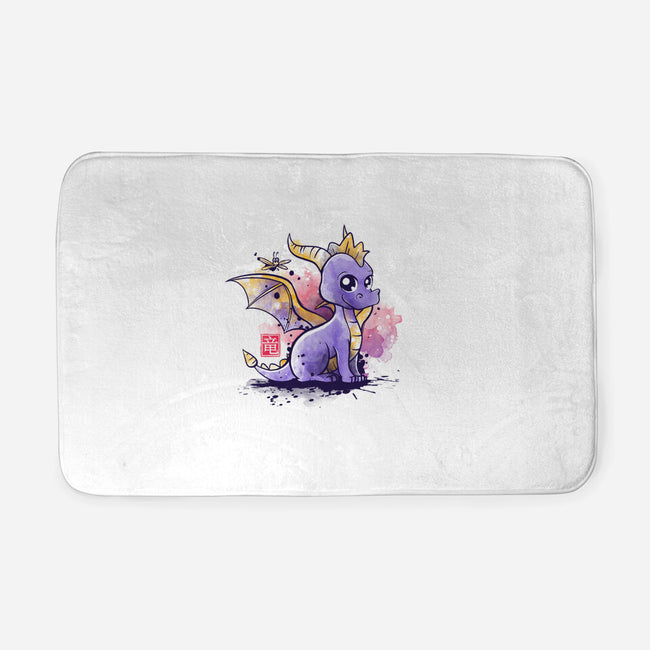 The Dragon and the Dragonfly-none memory foam bath mat-NemiMakeit