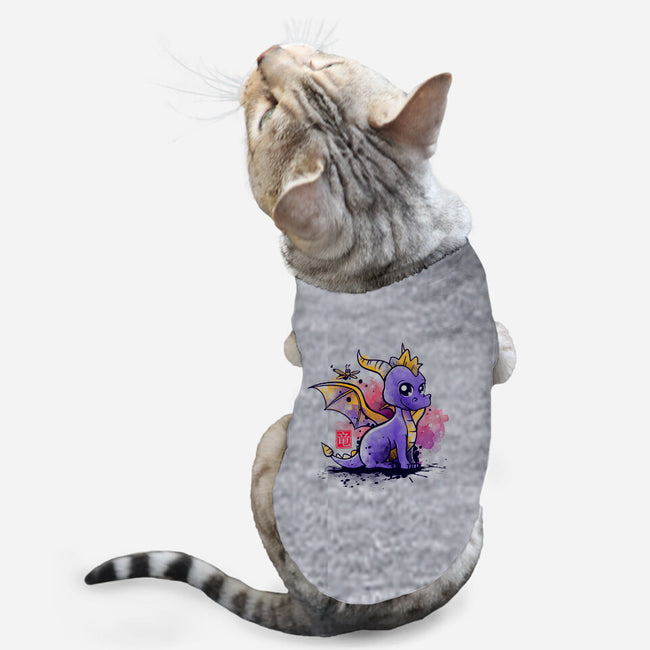 The Dragon and the Dragonfly-cat basic pet tank-NemiMakeit