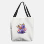 The Dragon and the Dragonfly-none basic tote-NemiMakeit