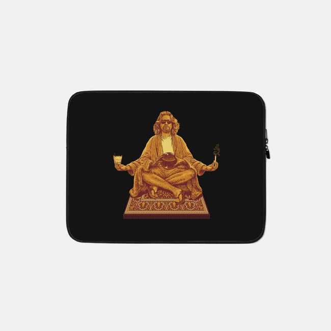 The Dude-none zippered laptop sleeve-BubbleGun