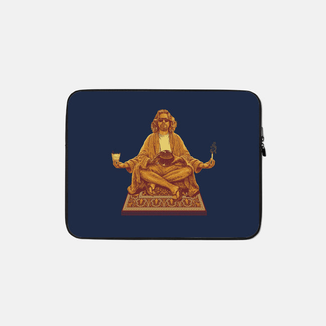 The Dude-none zippered laptop sleeve-BubbleGun