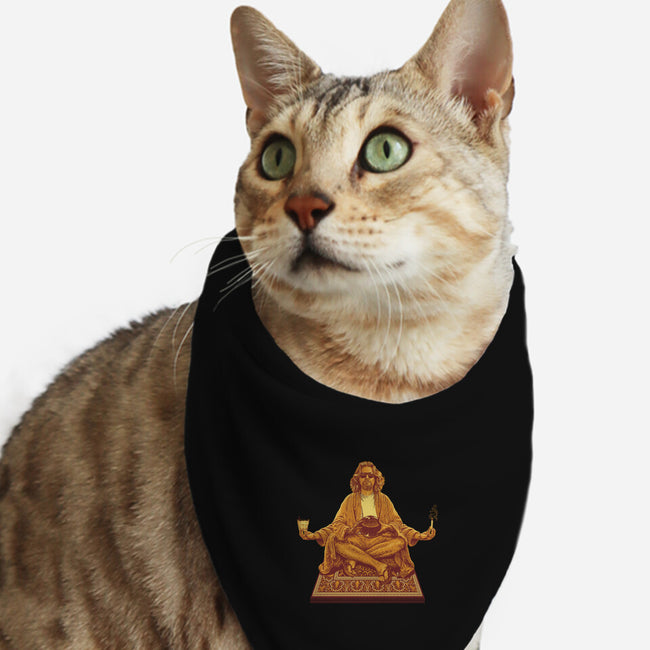 The Dude-cat bandana pet collar-BubbleGun