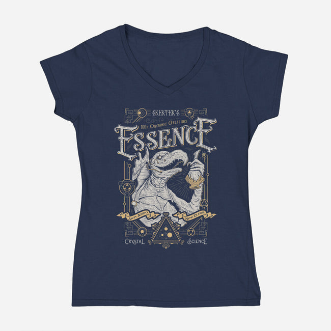 The Essence Elixir-womens v-neck tee-biggers