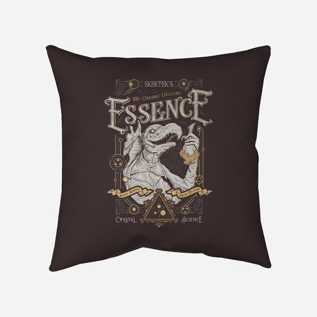 The Essence Elixir-none removable cover w insert throw pillow-biggers
