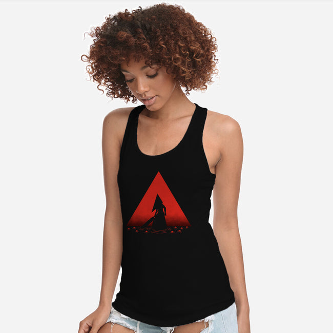 The Executioner-womens racerback tank-pigboom