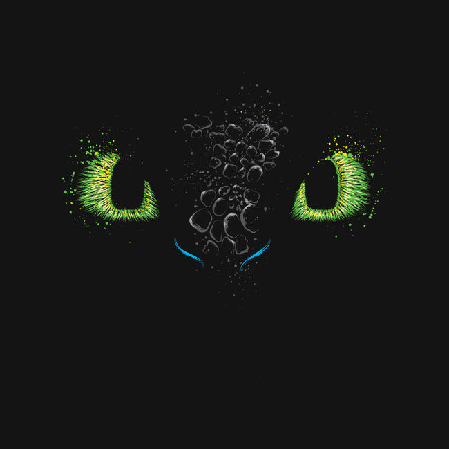 The eyes of the Dragon-cat basic pet tank-DrMonekers