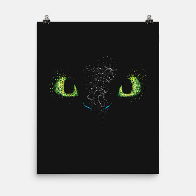The eyes of the Dragon-none matte poster-DrMonekers