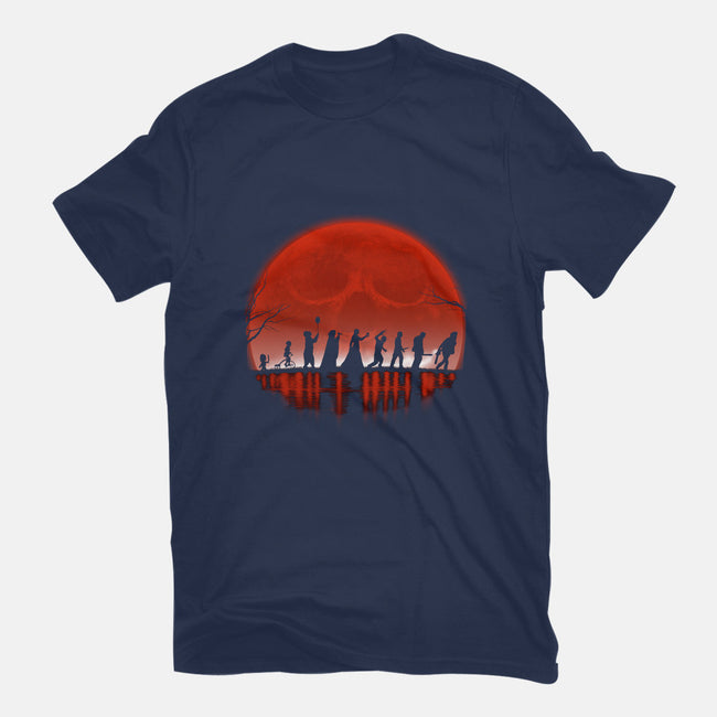 The Fellowship of the Horror-mens heavyweight tee-ddjvigo