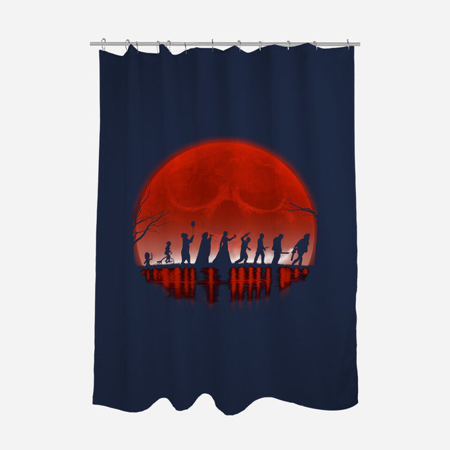 The Fellowship of the Horror-none polyester shower curtain-ddjvigo