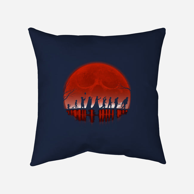 The Fellowship of the Horror-none non-removable cover w insert throw pillow-ddjvigo