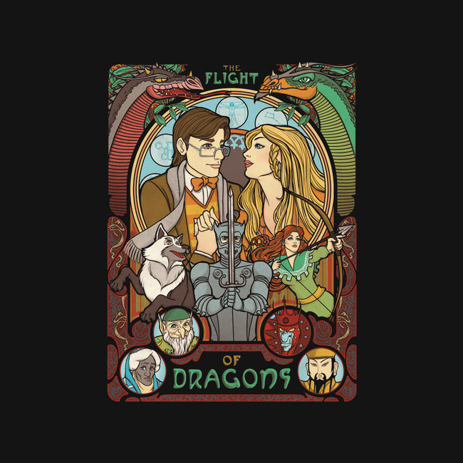 The Flight of Dragons-none removable cover w insert throw pillow-ursulalopez