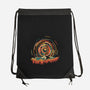 The Geometry of Sunrise-none drawstring bag-digsy