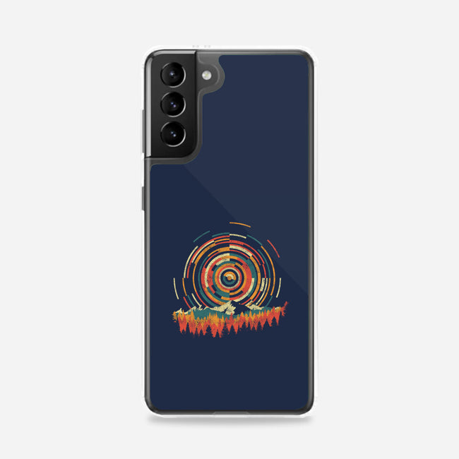 The Geometry of Sunrise-samsung snap phone case-digsy