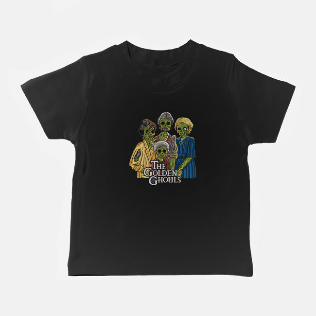 The Golden Ghouls-baby basic tee-ibyes_illustration