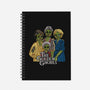 The Golden Ghouls-none dot grid notebook-ibyes_illustration