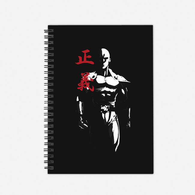 The Hero!-none dot grid notebook-Sampool