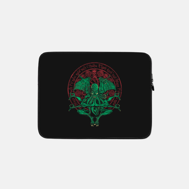 The Idol-none zippered laptop sleeve-APSketches