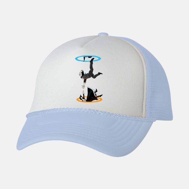 The Infinite Loop-unisex trucker hat-moysche