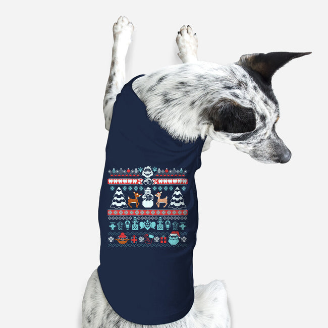 The Island of Misfit Sweaters-dog basic pet tank-tomkurzanski