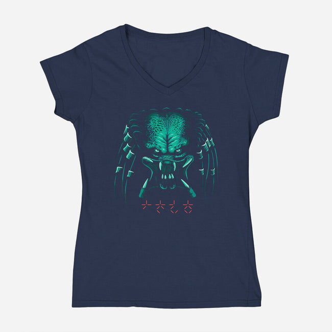 The Jungle is Alive-womens v-neck tee-albertocubatas