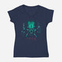 The Jungle is Alive-womens v-neck tee-albertocubatas