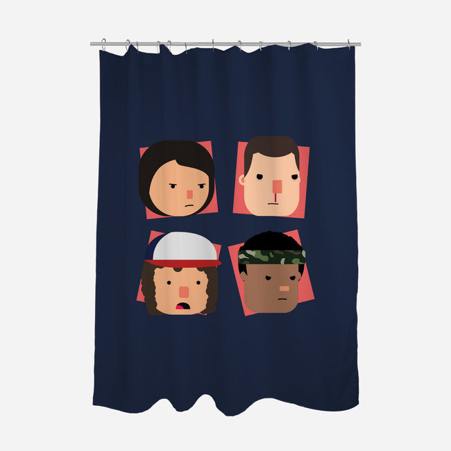 The Kids-none polyester shower curtain-JayTheSheep