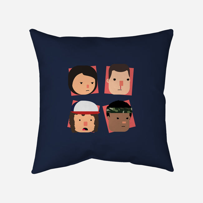 The Kids-none removable cover throw pillow-JayTheSheep