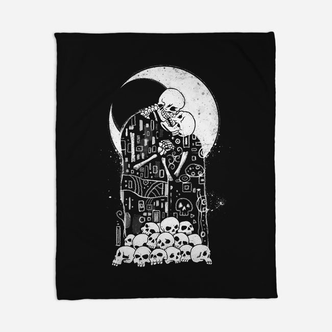 The Kiss of Death-none fleece blanket-vp021