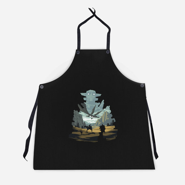 The Knight-unisex kitchen apron-PencilMonkey