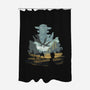 The Knight-none polyester shower curtain-PencilMonkey