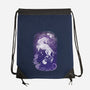 The Last Starry Sky-none drawstring bag-ChocolateRaisinFury