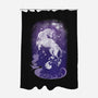 The Last Starry Sky-none polyester shower curtain-ChocolateRaisinFury