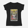 The Lovers-womens v-neck tee-FunTimesTees