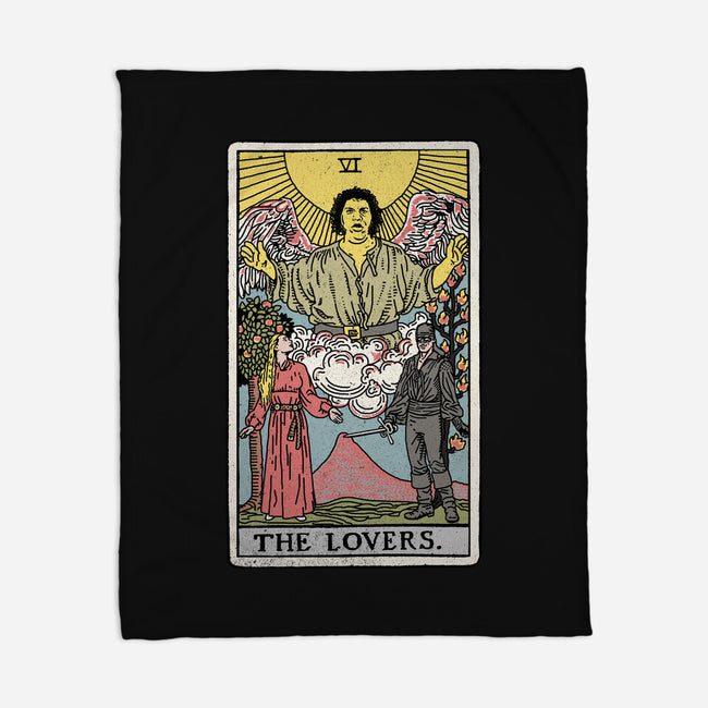 The Lovers-none fleece blanket-FunTimesTees