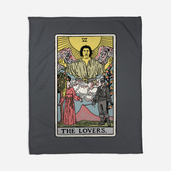 The Lovers-none fleece blanket-FunTimesTees