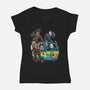 The Massacre Machine-womens v-neck tee-NibiruHybrid