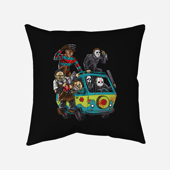 The Massacre Machine-none removable cover throw pillow-NibiruHybrid