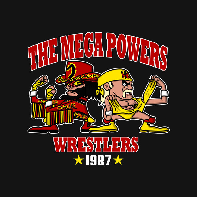 The Mega Powers-none removable cover w insert throw pillow-MarianoSan