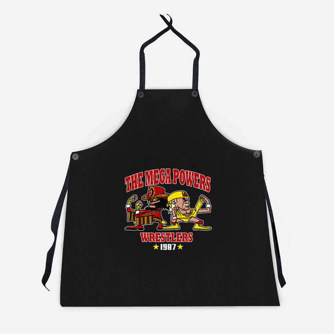 The Mega Powers-unisex kitchen apron-MarianoSan