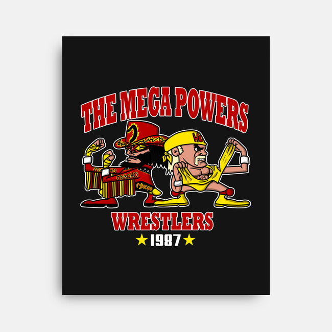 The Mega Powers-none stretched canvas-MarianoSan