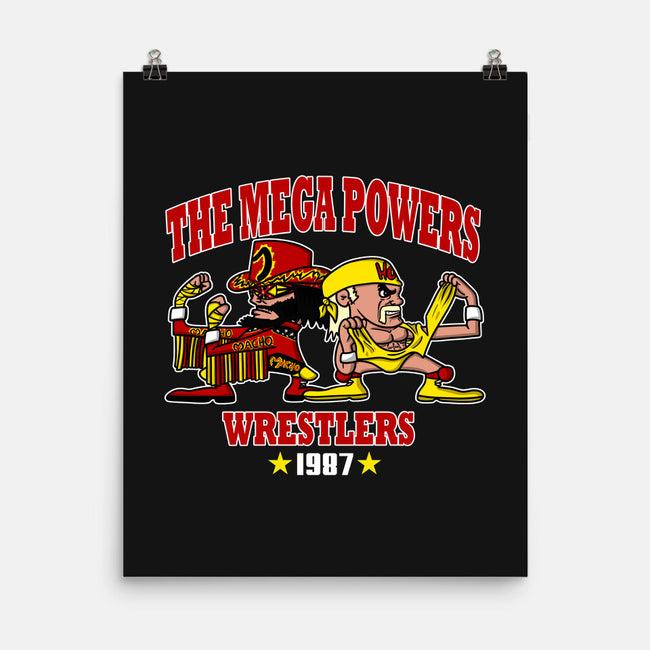 The Mega Powers-none matte poster-MarianoSan