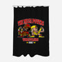 The Mega Powers-none polyester shower curtain-MarianoSan