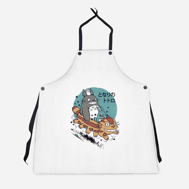 The Neighbors Antics-unisex kitchen apron-vp021