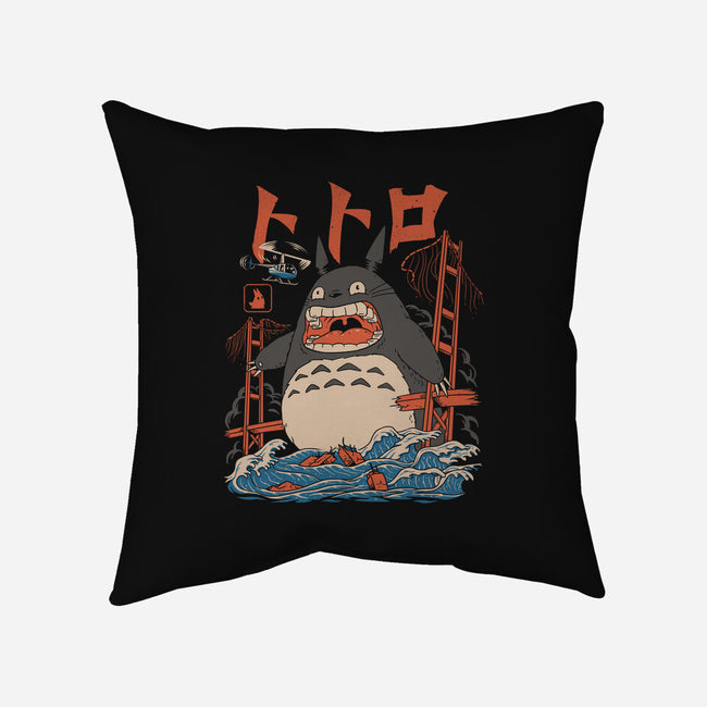 The Neighbor's Attack-none removable cover w insert throw pillow-vp021